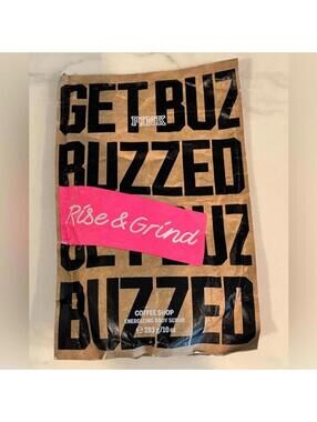 NWT Victoria's Secret PINK Rise & Grind Coffee Body Scrub 10oz Rare
